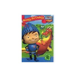 Mike The Knight Happy Birthday Card