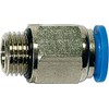 RIEGLER 109121-122.014-8 Straight Push-Fit Fitting Blue Series, G 1/4 A,