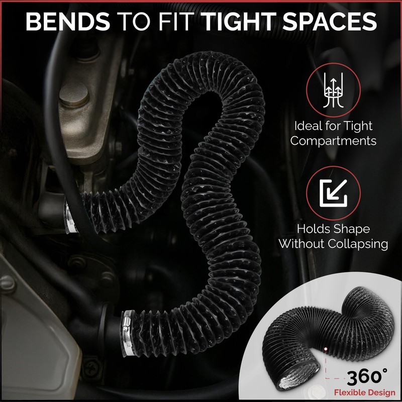 NautiPro Boat Blower Hose 3 Inch – Marine Exhaust Ventilation