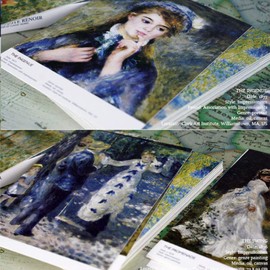 HOSTEESSCHOICE Beautiful Art Postcards set of 30 Pierre Auguste Renoir Post card variety pack Famous Painting Scenery,4 x 6 Inches