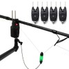 Rigtrip Carp Fishing Bite Alarm Set with Remote Receiver Indicator