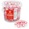 Starlight Peppermint Candy 2lb Bucket - Individually Wrapped Mints for