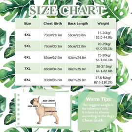 Dog Hawaiian Shirt, Summer Pet Clothes Cool Breathable Costume Beach T-shirt for Medium Large Dog_5XL(Red)