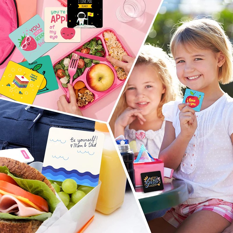 SYCARON Lunch Box Notes for Kids, 60Pcs Back to School