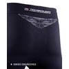 X-Bionic Energizer 4.0, Pantaloni Funzionali 3/4 Uomo, Opal Black/Arctic White,