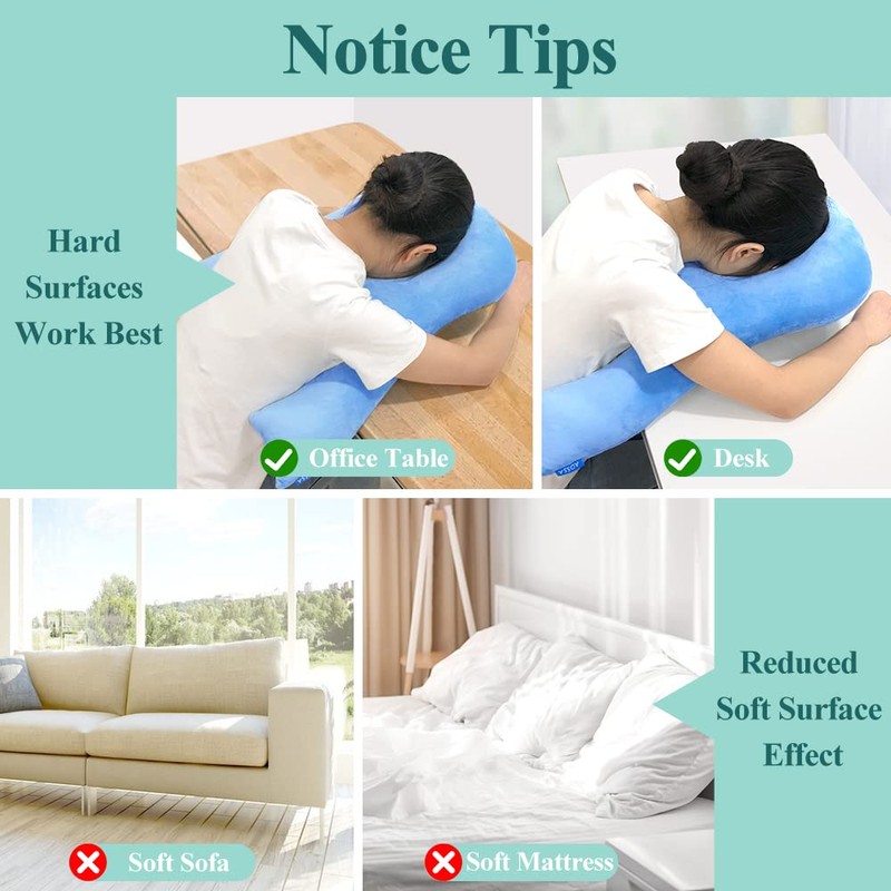 Mybow Face Down Pillow After Eye Surgery for Sleeping Prone