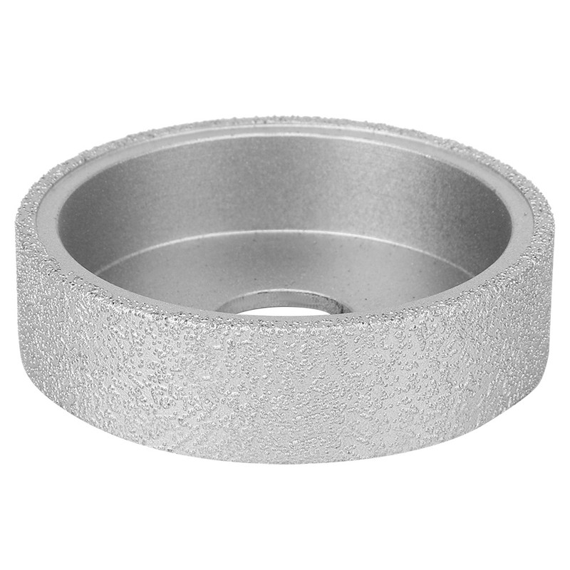 7.3cm Brazed Diamond Edge Grinding Wheel Flat Grinding Wheel for