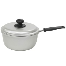 Hokuriku Aluminum Pot, Suimi One-Handle, 6.3 inches (16 cm), Silver