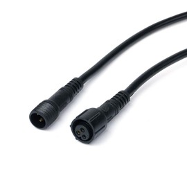 Xprite 6FT 3 Pin Extension Cable Wire for Wireless Remote Control RGB LED Car Underglow Dancing Light Kit