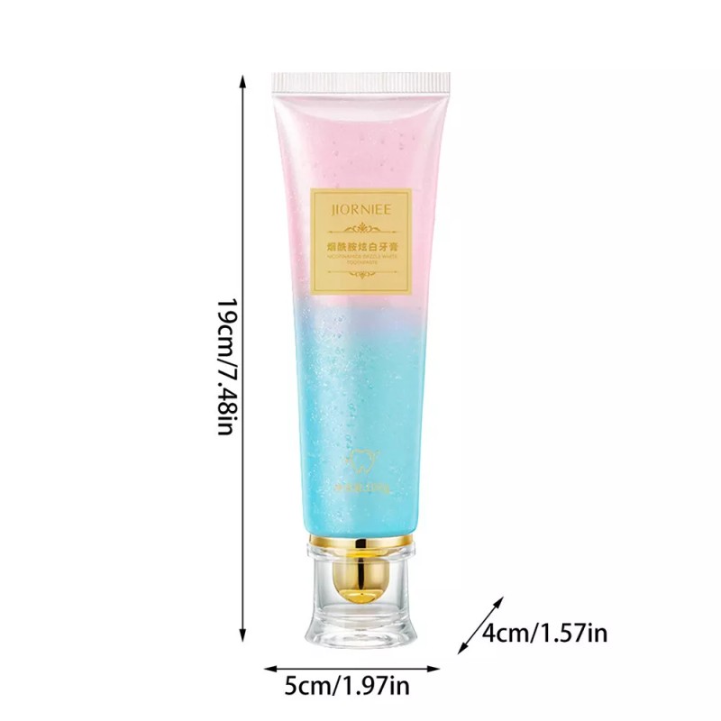 Unbranded Niacinamide Whitening Toothpaste,Nat - 2 PACK-toothpaste