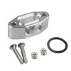 Oil Feed Line Adapter Plate LS TWIN TURBO DUAL 90
