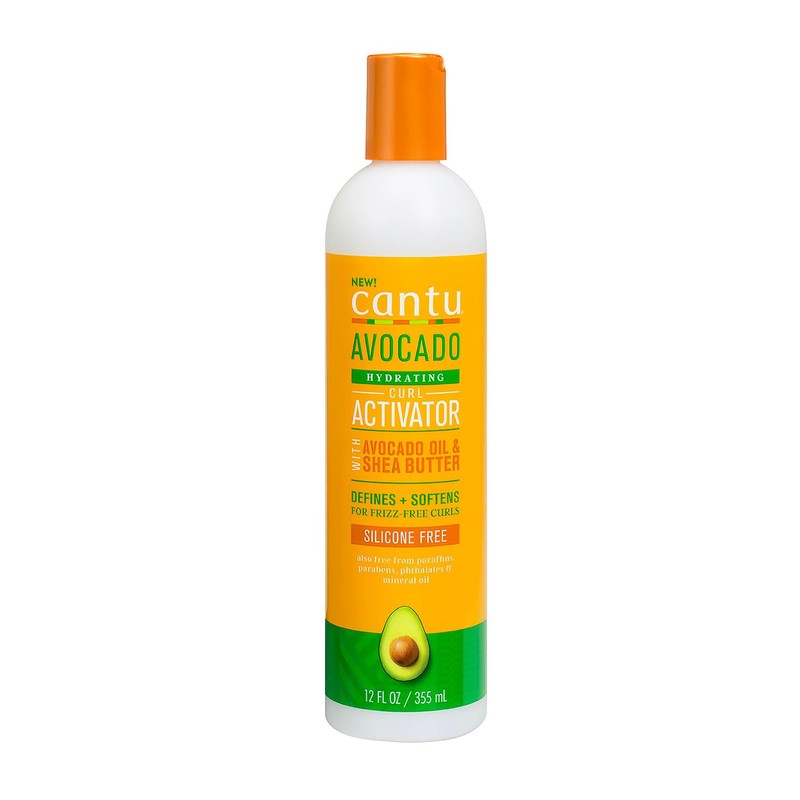 Cantu Crema Activadora de Rizos, Aguacate Hidratante, 12 fl oz