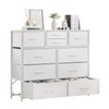 LUMTOK 10-Drawer Dresser, Fabric Storage Dressers Drawers for Bedroom, Hallway,