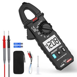 Current Clamp Digital Clamp Multimeter MESTEK AC DC Clamp Multimeter Current Meter True-RMS 600V 100A Auto Ranging Ammeter Current Voltage Tester Temperature Resistance Capacity Diodes Continuity NCV