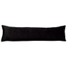 Classic Home Store Black Velvet Draught Excluder Narrow Boat Caravan