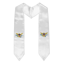 Vcmaluco Virgin Islands State Flag Graduation Stole Graduation Sash Scarf Graduation Gift for International Student