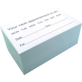 RXBC2011 Appointment Reminder Cards Pack of 500 blue