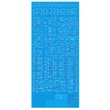 Haikyu Parts Pixel Camouflage Decal 2 Blue 1 Piece Plastic