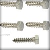 New Pack of 10 Pcs 3/8 x 2-1/2" inch Lag