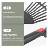 Angoily Hand Rake Garden Tool Pack of 2 Plastic Hand