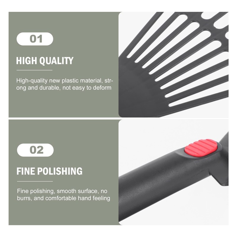 Angoily Hand Rake Garden Tool Pack of 2 Plastic Hand