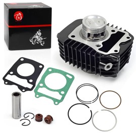 MOTO1988 Cylinder Piston Ring Gaskets Top End Rebuild Repair Kit For HONDA GROM 125 2014-2020 12100-K26-900