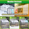 Sinimaka 10 Pack Polycarbonate Greenhouse Panels, 4' x 2' x