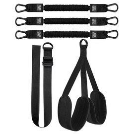 Heavy Bands with Durable Material, Adjustable Pull Up Assist, Strength Training Fitness Tools, Assistance Bands for Pull-Up, Body Stretching, Chin Up, Black