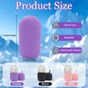 Ice Face Roller Massager for Face, Reusable Silicone Ice Cube