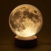 Chatani Sangyo Acrylic LED Light, Moon Interior Light, 15.4 -