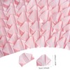 LatinaFlorista 300Pcs Premade Satin Ribbon Rose Petals Half-Finished for Eternal