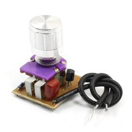 New Lon0167 250VAC 1A Featured 2 Wire Silver reliable efficacy Tone Rotatable Knob Desk Lamp Dimmer Switch(id:a54 4a fd a98)