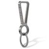 KeyUnity KM01 Titanium EDC Keychain Clip with Bottle Opener, Quick