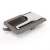 Auto Interior Door Handle Gray Base Plated Inside Pull Door