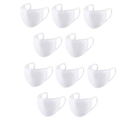 Simpli-Magic Reusable Face Mask, 50 Count (Pack of 1), White, 50 Pack