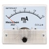 Heschen 85C1-2mA Rectangular Ammeter Tester DC 0-2.0mA Class 2.5 White