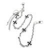 UNIQSUM Maltese Cross Charm wallet chain Biker Punk Key chain