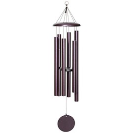 Corinthian Bells by Wind River - 44 inch Plum Wind Chime for Patio, Backyard, Garden, and Outdoor Decor (Aluminum Chime) Made in The USA