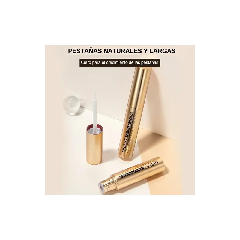 2 Pzs Sérum Para El Crecimiento De Pestañas, Sérum Natural