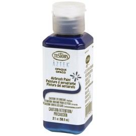 Testors Aztek Acrylic Airbrush Paint, Opaque Blue