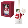 Villeroy & Boch Christmas Classics Snowman Ornament 6.5 x 4.5