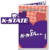 Kansas State University 2'x3' Huge Valentine's Day Card Plus a