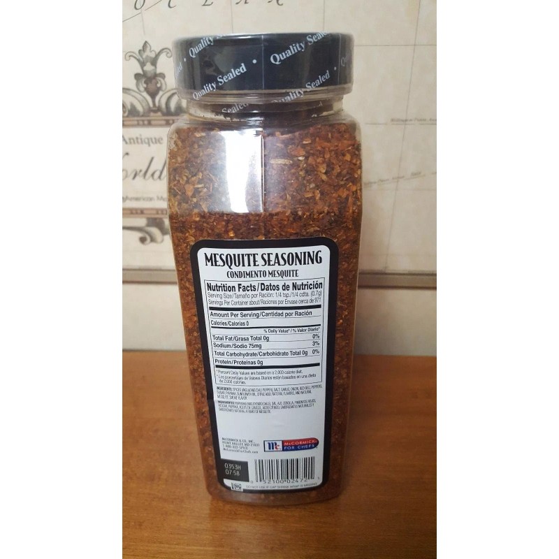 McCormick Grill Mates Spices- Seasonings - Mesquite Seasoning No MSG