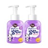 Shower Mate Soft Bubble Hand Wash Blueberry Scent, 500ml, 2 Pieces / 샤워메이트 말랑이 버블 핸드워시 블루베리향, 500ml, 2개