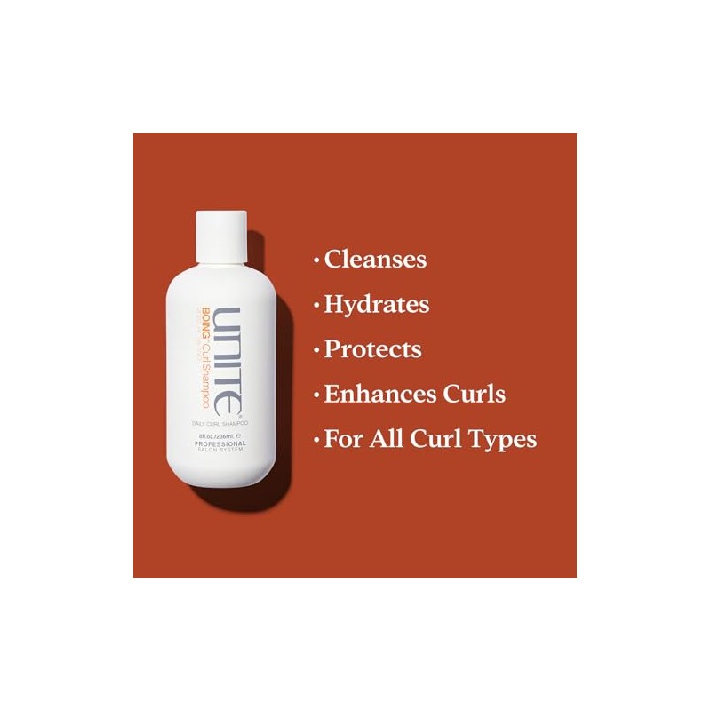 UNITE Champú rizado para el pelo, 8 fl. oz.