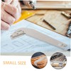 Ipetboom 2Pcs Stainless Steel Drill Gauge Angle Measurement Tool for
