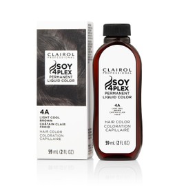 Clairol Professional Permanent Liquicolor, 4A Light Cool Brown, 2 Fl Oz - Packaging May Vary