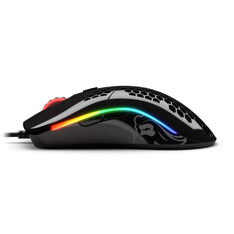 Glorious Model O- (Minus) Gaming Mouse, Glossy Black (RENEWED)