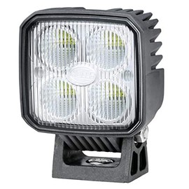 HELLA 1GA 996 284-152 LED-Worklight - Q90 compact - 12/24V - 1200lm - mounting/Bracket mounting - Suspended/Vertical - Short distance lighting - Cable: 350mm - Plug: AMP