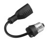HJHLSTJK Socket Adapter,Convert E26/E27 Bulb Socket to 3 Prong Outlet